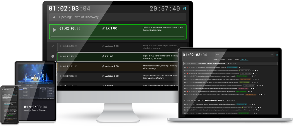 CueCollab Screenshots